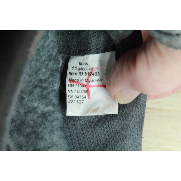 LL Bean All Week Slipper Mocs Shearling Lined Black Leather Size 11 M - Picture 9 of 9